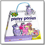 Chimp and Zee Pretty Ponies Craft Kit by PRESSMAN TOY CORP.