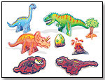 Dinosaur Shrinky Dinks in 3D by BSW TOY INC.