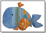 Bubbles & Squirt Plush Fish by LAMBS & IVY