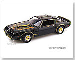 Greenlight Smokey & The Bandit II - 1980 Pontiac Trans Am T-Top. 1:18 scale die-cast collectible model car by TOY WONDERS INC.