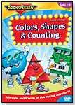 Colors, Shapes, & Counting DVD by ROCK 'N LEARN INC.