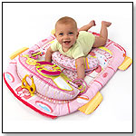 Bright Starts Tummy Cruiser Prop & Play Mat - Pretty in Pink by KIDS II