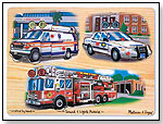 Emergency Vehicles Light and Sound Puzzle by MELISSA & DOUG