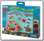 Wild Safari® Sealife Flippers, Fins & Fun Set by SAFARI LTD.®