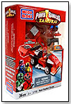 Power Rangers Samurai Red Pocket Racer Mega Bloks by MEGA BRANDS