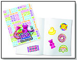Let's Stick Together Sticker Book and Stickers by ISCREAM