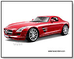 Maisto Premiere - Mercedes-Benz SLS AMG 1:18 scale die-cast collectible model car by TOY WONDERS INC.