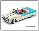 Sun Star Platinum - 1955 Pontiac Star Chief Convertible - I Love Lucy 60th Anniversary 1:18 scale die-cast collectible model car</title><style>.adr8{p by TOY WONDERS INC.