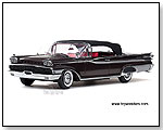 Sun Star Platinum - 1959 Mercury Park Lane Closed Convertible 1:18 scale die-cast collectible model car by TOY WONDERS INC.