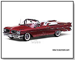 Sun Star Platinum - 1959 Pontiac Bonneville Convertible 1:18 scale die-cast collectible model car by TOY WONDERS INC.