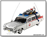 Mattel Hot Wheels Elite - Ghostbusters Ecto-1 Ambulance 1:18 Scale die-cast collectible metal car by TOY WONDERS INC.