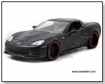 Jada Toys Collector's Club - 2009 Chevy Corvette ZR1 1:18 Scale die-cast collectible model car - Black by TOY WONDERS INC.