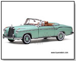 Sun Star European - 1958 Mercedes-Benz 220SE Cabriolet Convertible 1:18 scale die-cast collectible model car by TOY WONDERS INC.