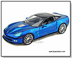 Jada Toys Collector's Club - 2009 Chevy Corvette ZR1 1:18 Scale die-cast collectible model car - Blue by TOY WONDERS INC.