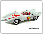 Auto World Silver Screen Machines - Speed Racer Mach #5 with a Monkey Figure 1:18 scale die-cast collectible model car</title><style>.adr8{position:ab by TOY WONDERS INC.