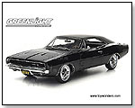 Greenlight Steve McQueen Bullitt - 1968 Dodge Charger R/T Hard Top 1:18 scale die-cast collectible model car by TOY WONDERS INC.