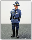 American Diorama Figurine - 1:18 Scale Single State Trooper Craig Figure in BLUE by TOY WONDERS INC.