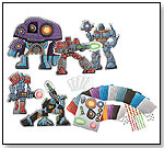 Sticky Mosaics Robots by THE ORB FACTORY LIMITED