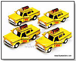 Chicago Yellow Taxi Cab die-cast collectible model car by TOY WONDERS INC.