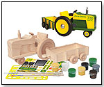 John Deere Wood Kit - Deluxe Heritage Tractor & Wagon by MASTERPIECES PUZZLE CO. INC.