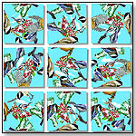 Black Capped Chickadees Scramble Squares® 9-Piece Puzzle by b.  dazzle, inc.