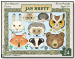 Jan Brett - The Mitten - Children's Floor Puzzle by NEW YORK PUZZLE COMPANY LLC