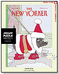Santa's Dog Jigsaw Puzzle by NEW YORK PUZZLE COMPANY LLC