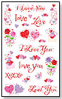 Love Captions Stickers by MRS GROSSMANS PAPER CO