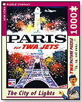 Paris TWA Jigsaw Puzzle by NEW YORK PUZZLE COMPANY LLC