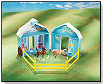 Frolicking Foals Pocket Barn by REEVES INTL. INC.