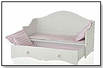 Doll Daybed with Trundle and Pink Linens by LAURENT DOLL