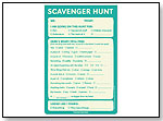 Scavenger Hunt Pad by KNOCK KNOCK