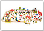 Transportation Train Set / 124 Pieces by BIGJIGS