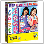 Creativity for Kids BFF Stamp Art Scarves by FABER-CASTELL