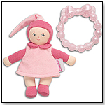 Pink Mini Miss & Baby Teether by COROLLE DOLLS