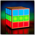 MOBI Cube White Bluetooth Speaker w/ 360 Light Show by MOBI Technologies, Inc.