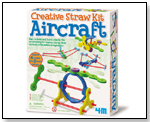 4M Creative Straw Kits - Aircraft by TOYSMITH