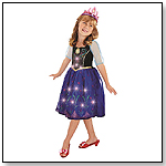 Disney Frozen Musical Light up Dress - Anna by CREATIVE DESIGNS INTERNATIONAL LTD.