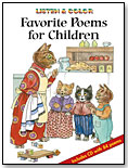 Listen and Color: Favorite Poems for Children Book and CD by DOVER PUBLICATIONS
