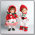 Holly Girl and Holly Boy by VOGUE DOLL COMPANY
