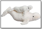 Baby Spray Beluga Whale by DOUGLAS CUDDLE TOYS