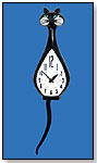 Retro Cat Clock - Simone by ANIMATED CLOCK CO