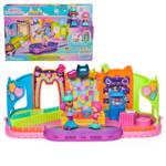 Gabby’s Dollhouse, Party Room Playset with Exclusive Toy Figures, Dollhouse Furniture, Accessories & Fidget Play, Kids Toys for Girls and Boys Ages 3+